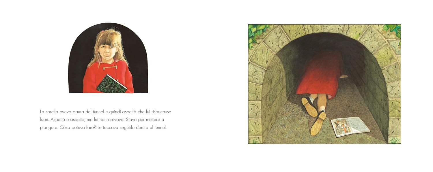 Camelozampa Il tunnel libro illustrato dai 4 anni