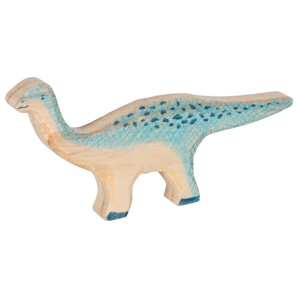 Goki Set 3 Blocchi Intaglio Animali Legno 19 cm