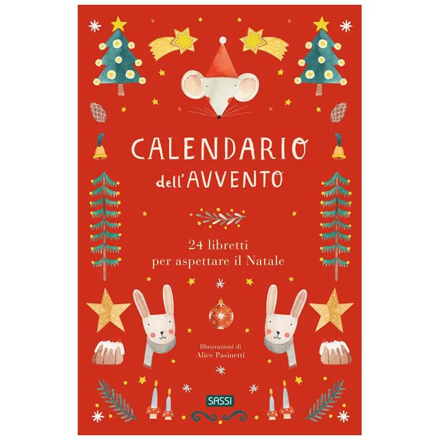 Sassi 24 Libretti Calendario Avvento bambini 3-6 anni