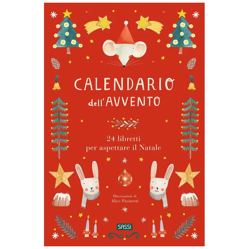 Sassi 24 Libretti Calendario Avvento bambini 3-6 anni