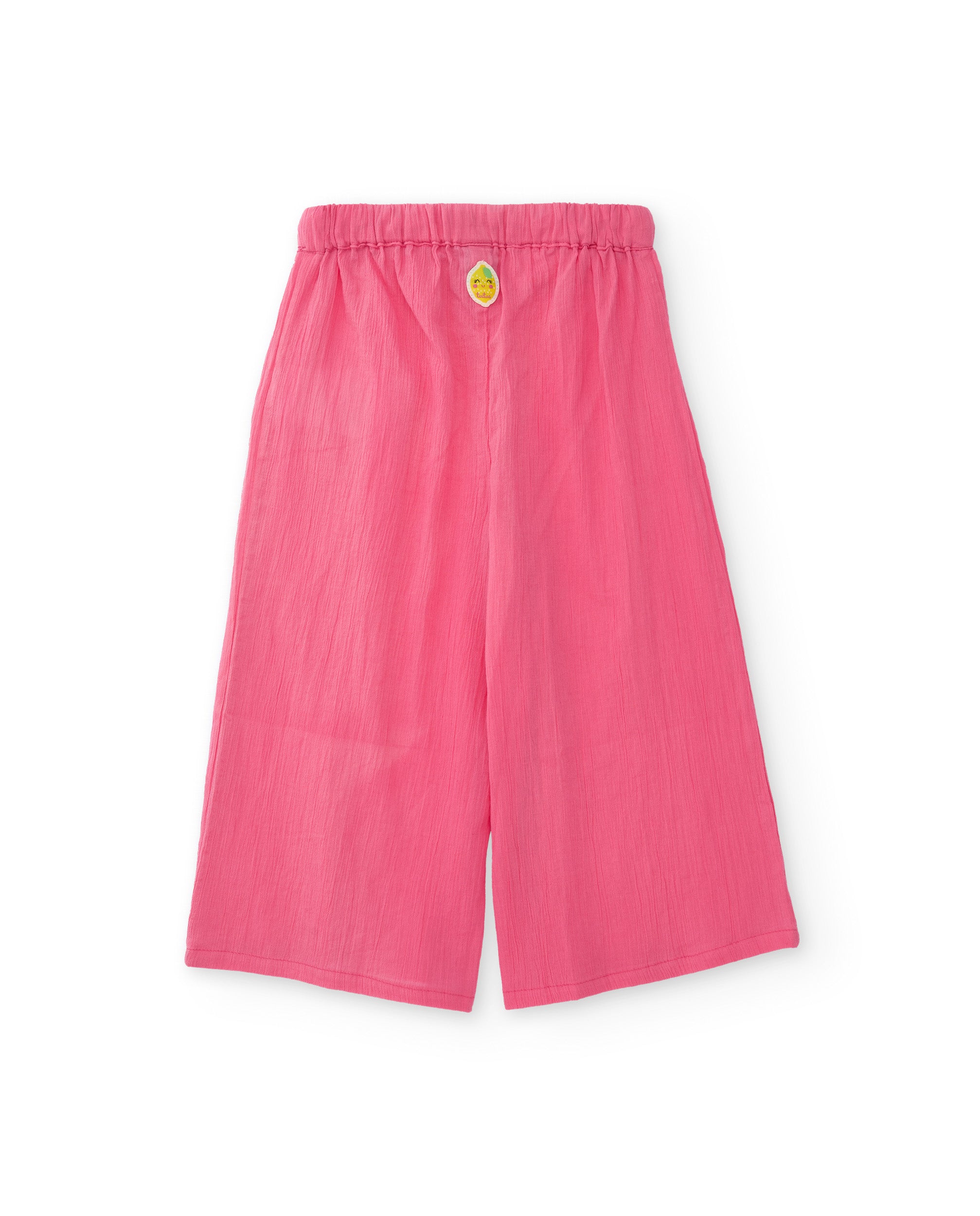 Tuc Tuc pantaloni bambina rosa vita elasticizzata leggeri