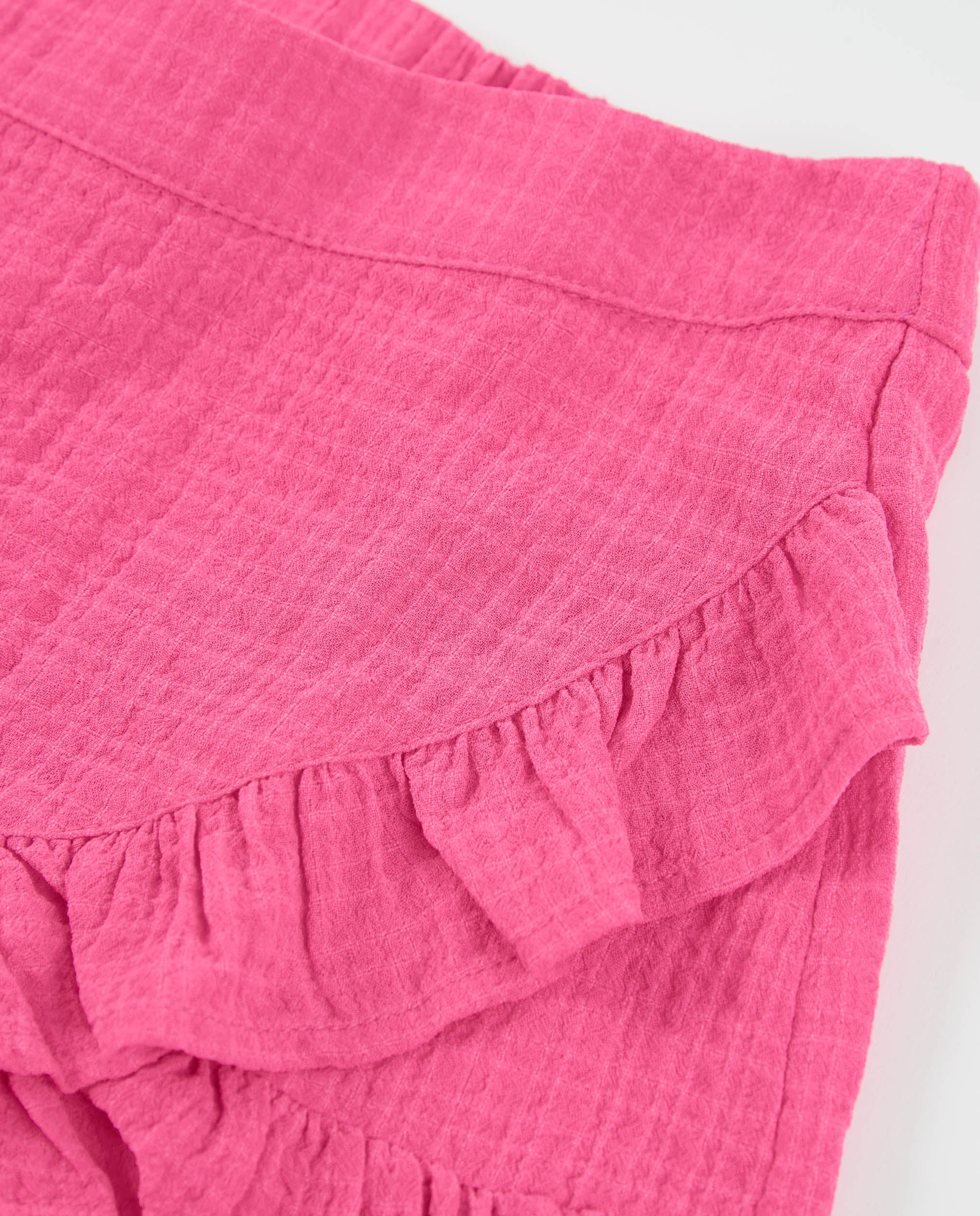 Tuc Tuc gonna bambina incrociata rosa con balza