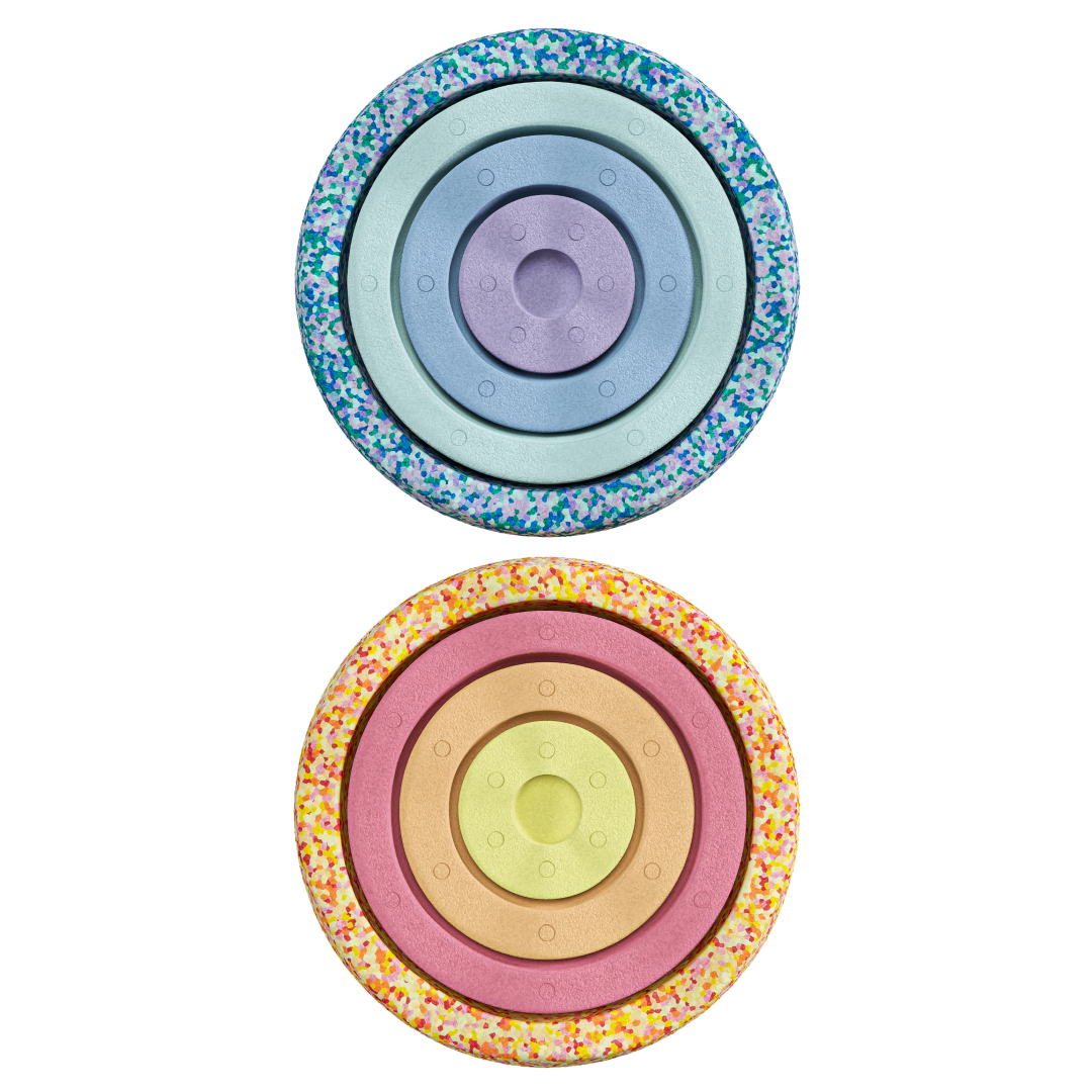 Stapelstein Summer Rainbow Set pastel gioco movimento 8 pezzi