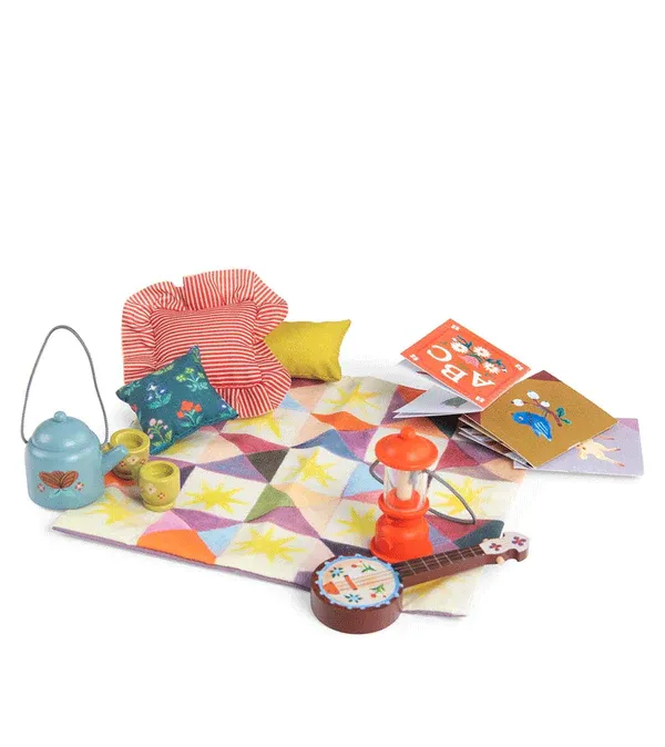 Moulin Roty Les Minouchkas set picnic accessori bambole