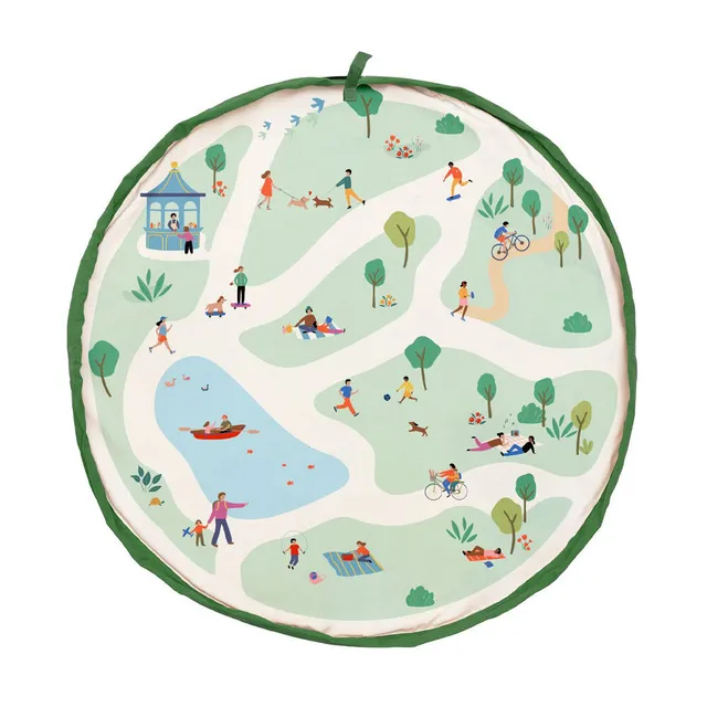Play&Go Parc sacco portagiochi tappeto impermeabile