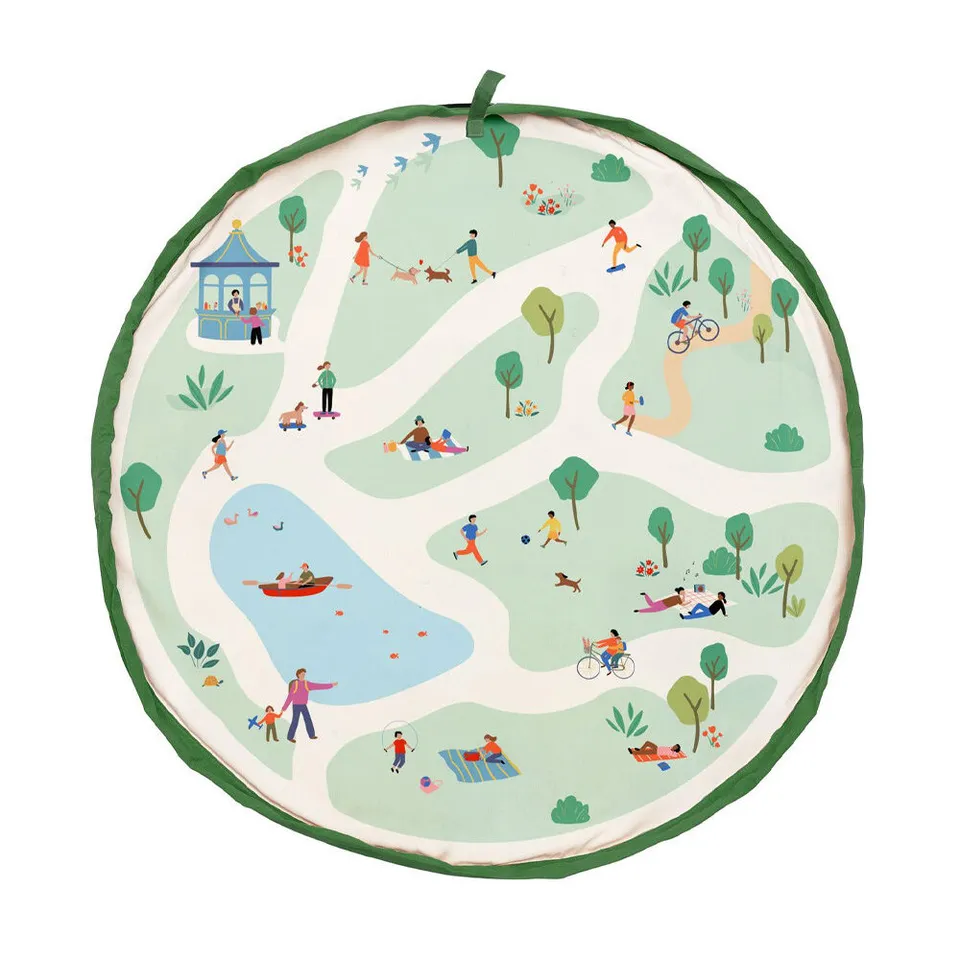 Play&Go Parc sacco portagiochi tappeto impermeabile