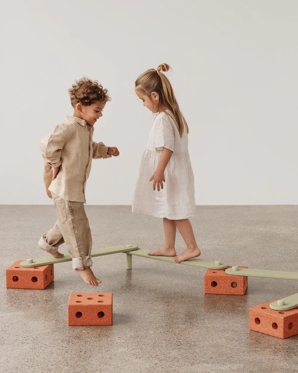 Modu Balance Track percorso equilibrio arancione-verde