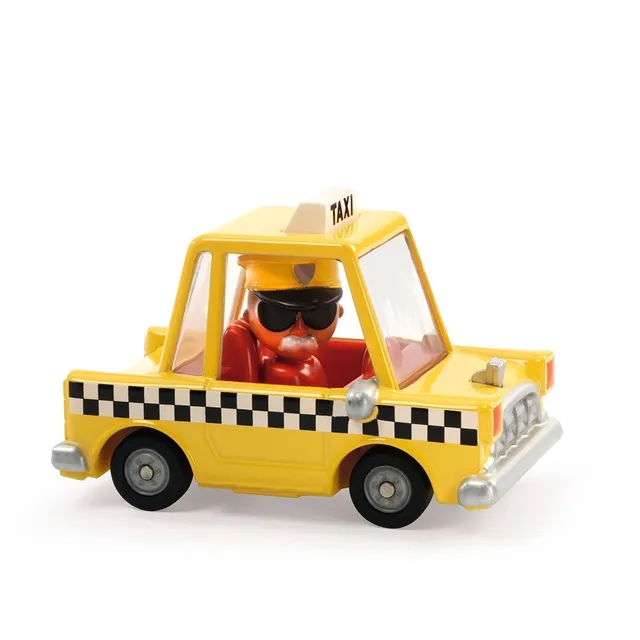 Djeco Crazy Motors Taxi Joe macchinina vinile