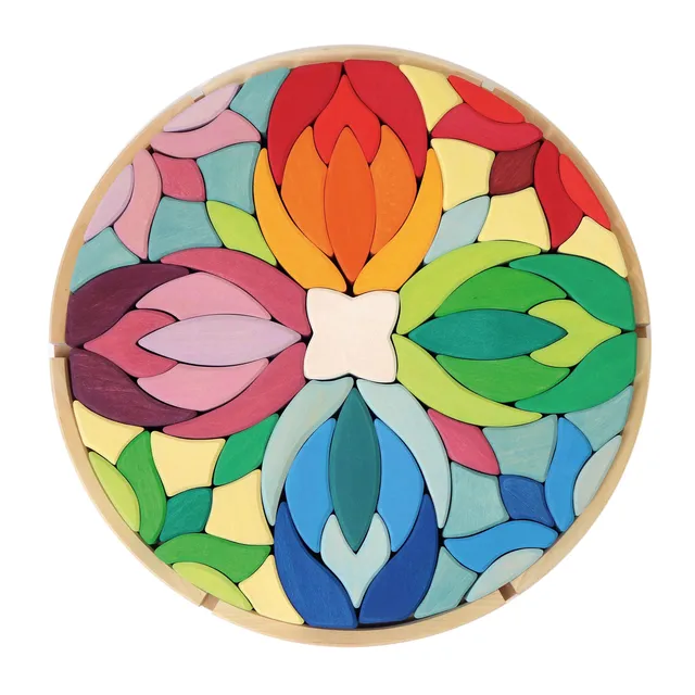 Grimm's Lara Mandala set costruzioni legno 73 pezzi