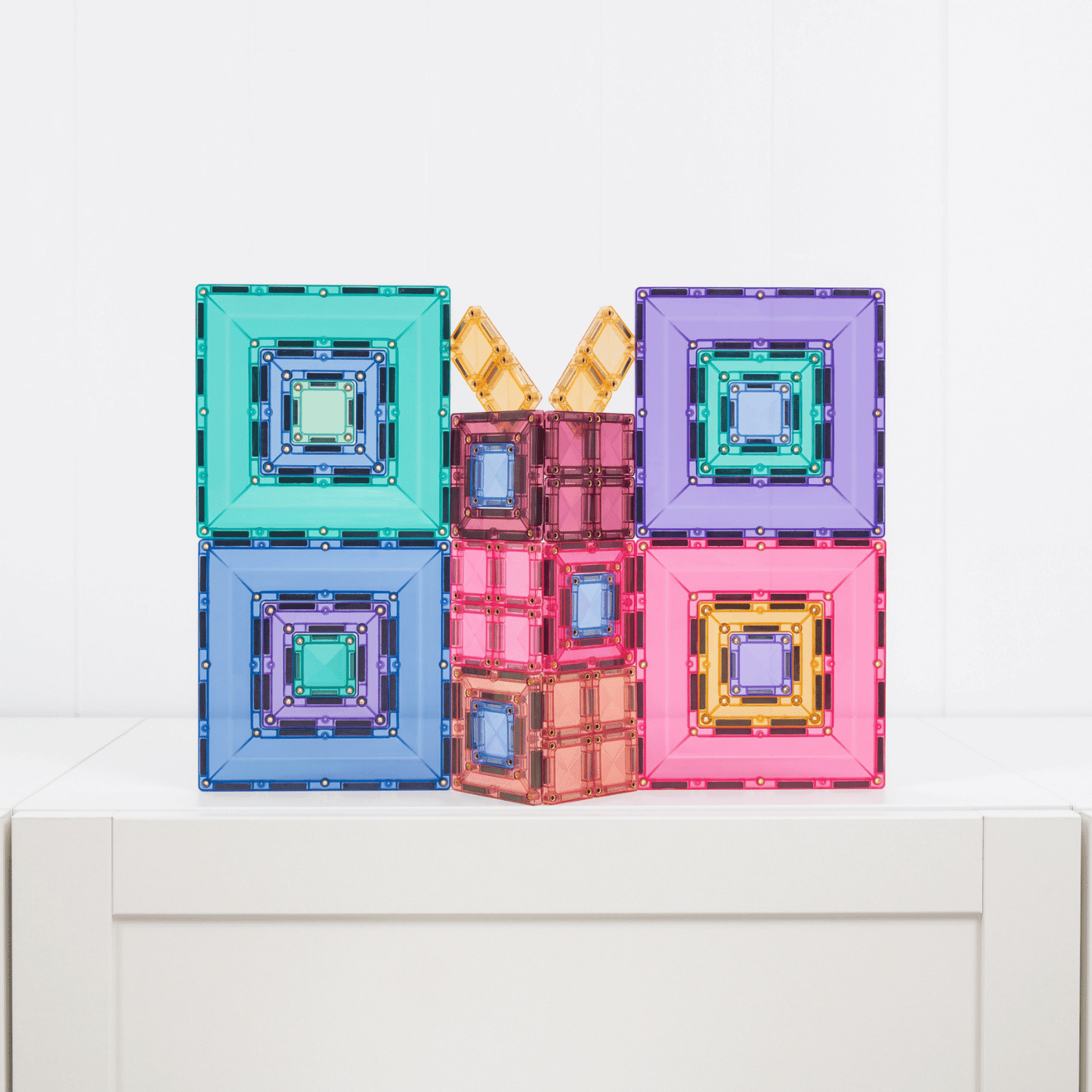 Connetix Portal Pastel Pack costruzioni magnetiche 48 pezzi
