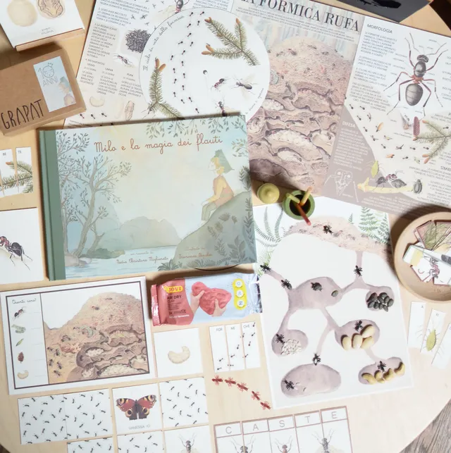 PlayKitBaboo Milo e la magia dei flauti kit creativo completo