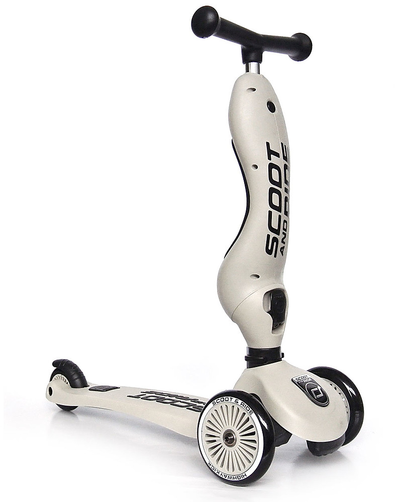 Scoot and Ride Highwaykick 1 monopattino grigio 2in1
