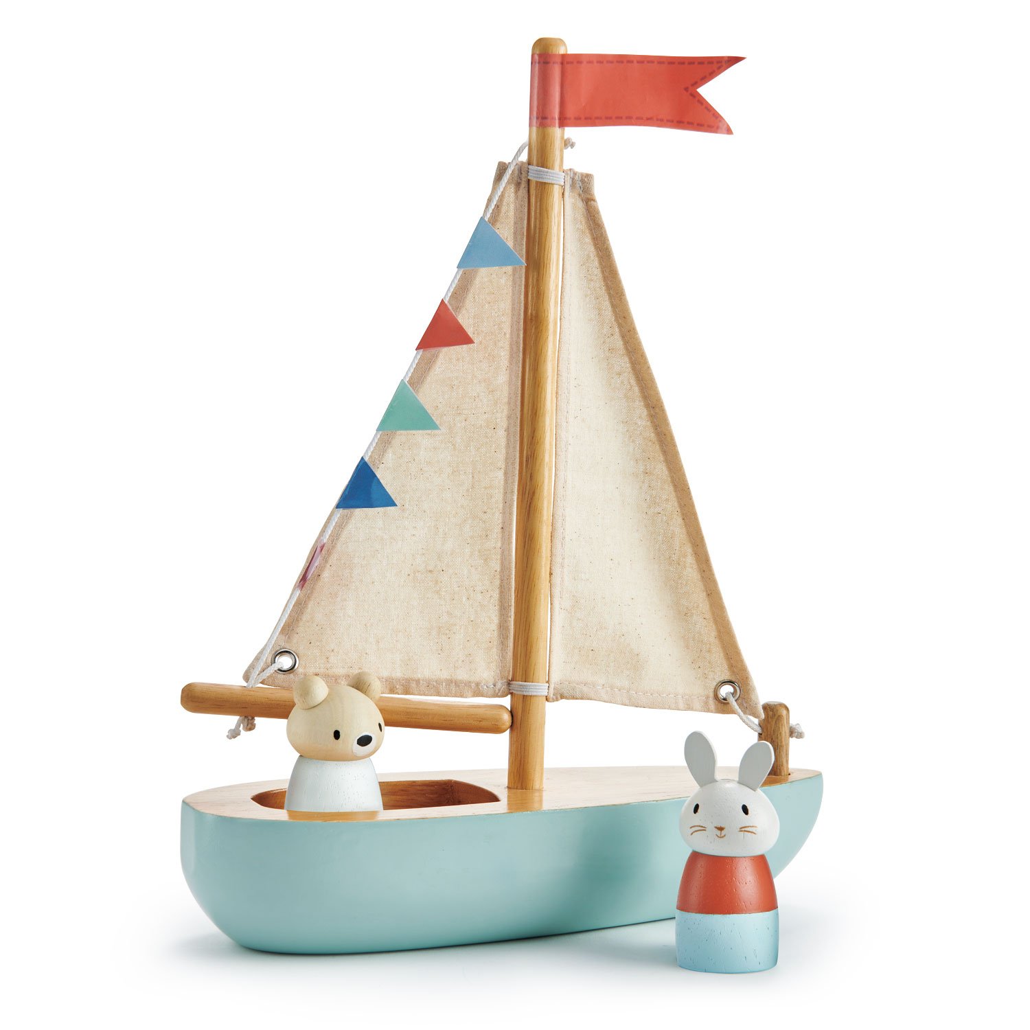 Tender Leaf Sailaway Boat barca a vela in legno