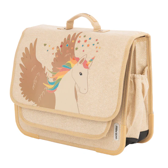 Jack Piers Paris Large Unicorn zaino scuola ergonomico