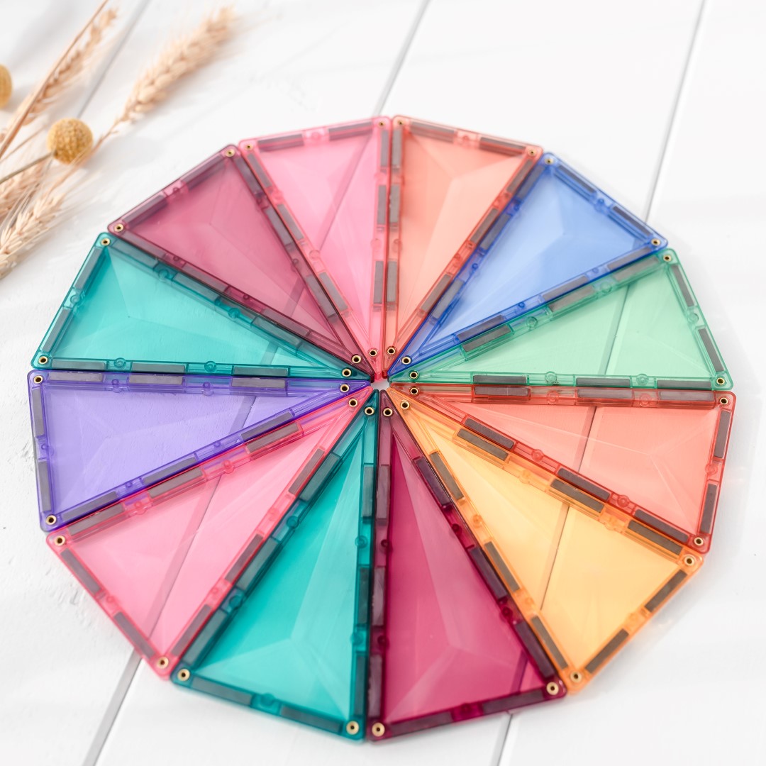 Connetix Pastel Creative Pack costruzioni magnetiche 104 pezzi