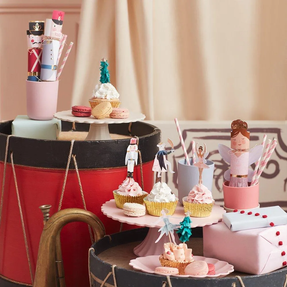 Meri Meri Schiaccianoci kit cupcake Natale 24 pirottini