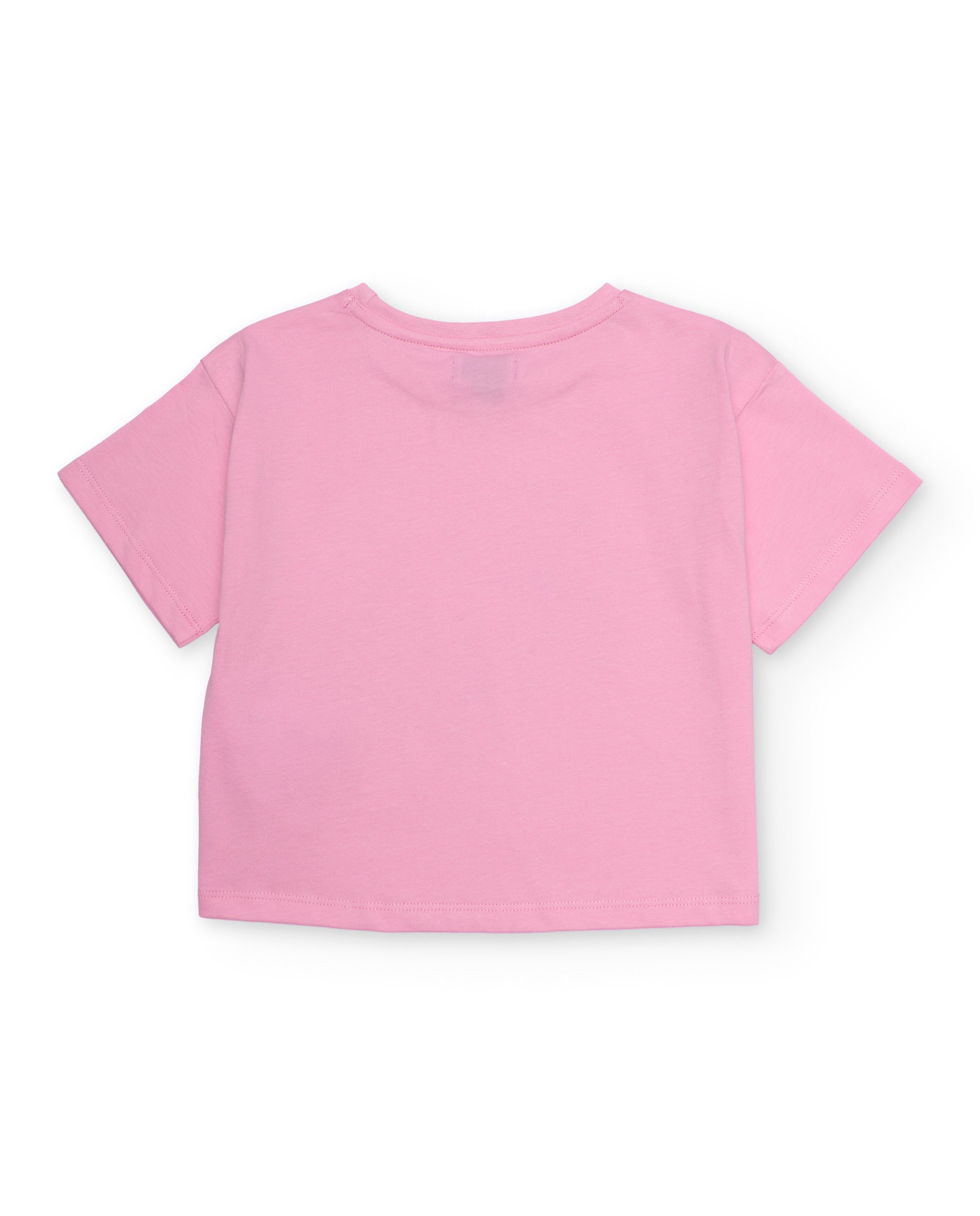 Tuc Tuc maglietta bambina ibisco rosa maniche corte