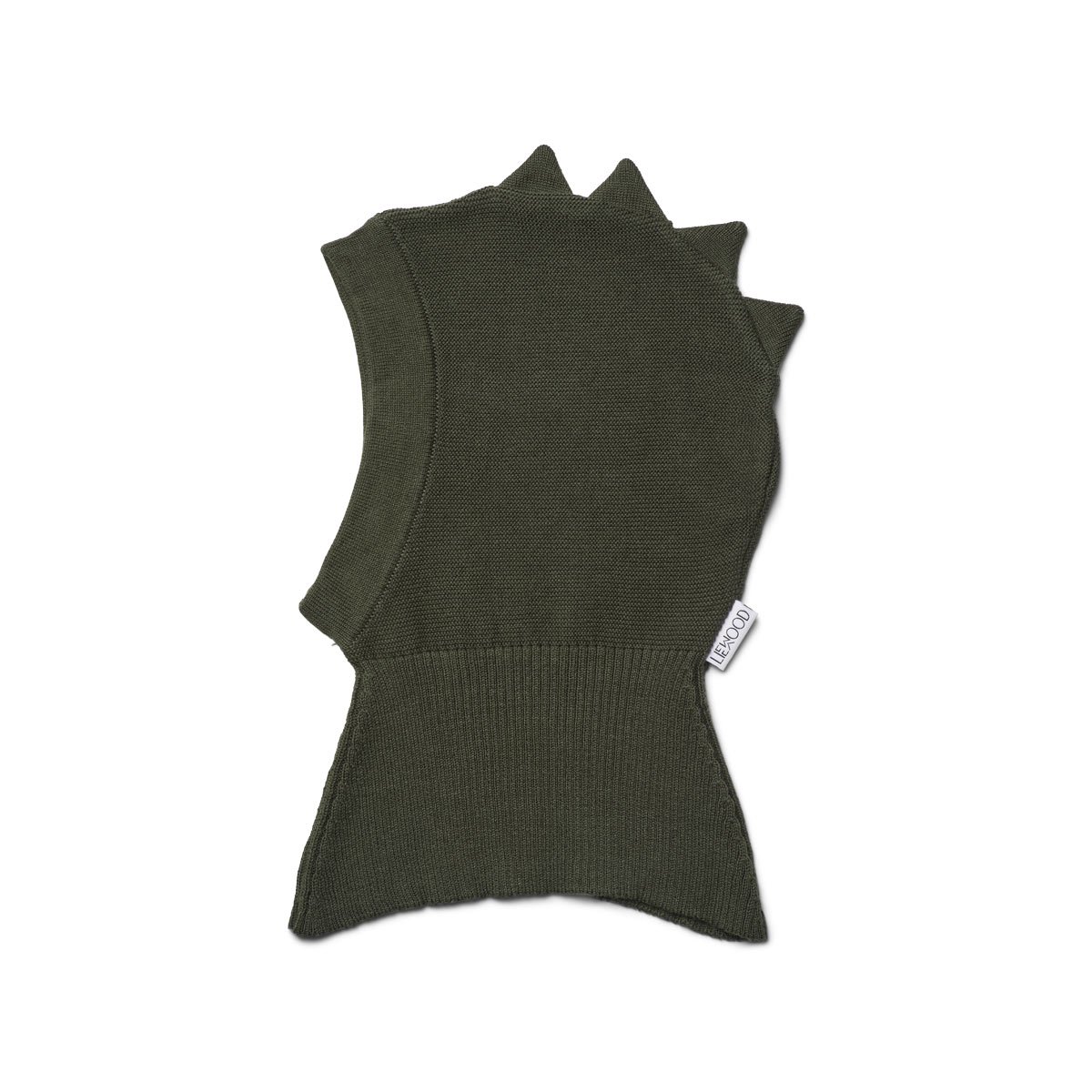 Liewood Dino passamontagna hunter green cotone organico