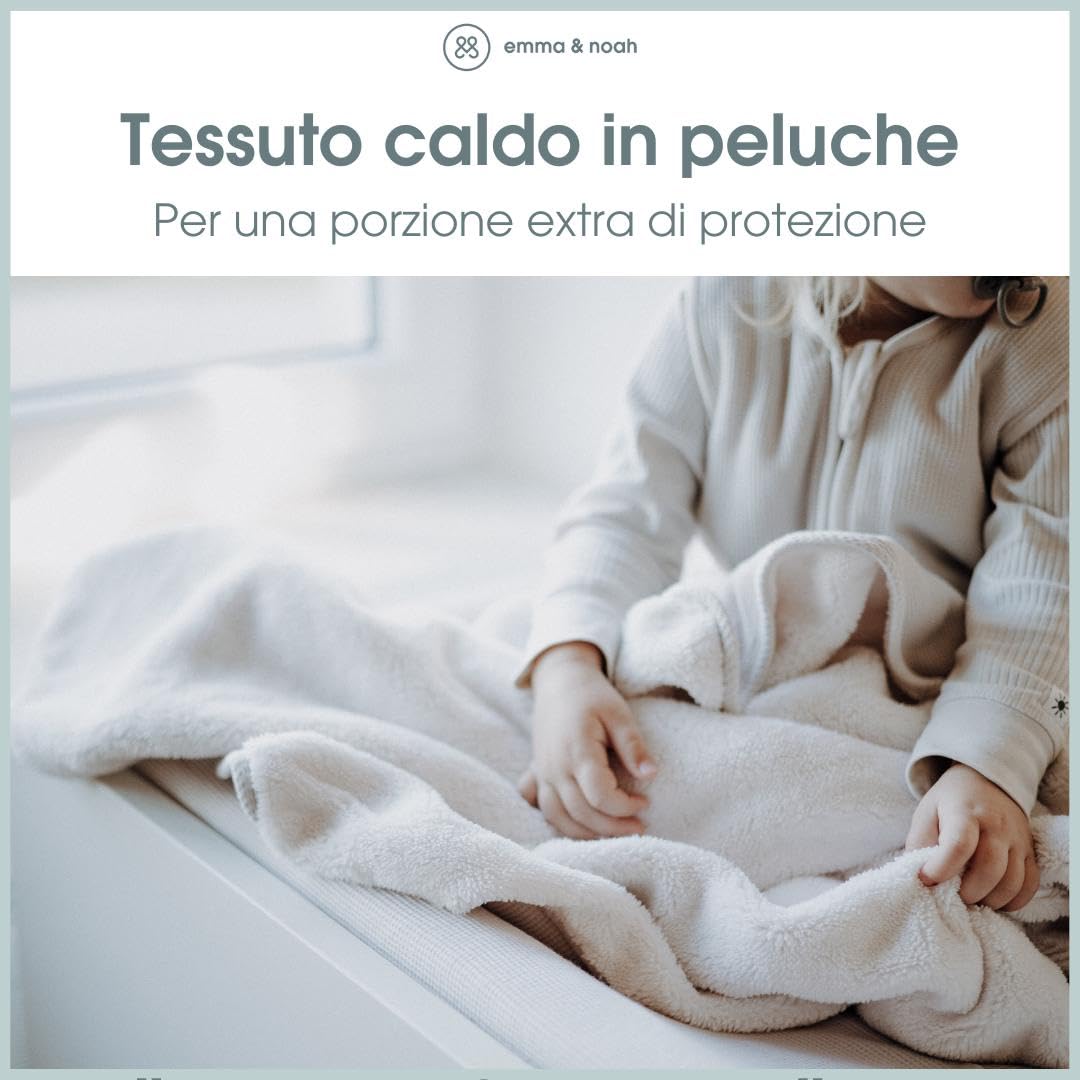 emma & noah Essential coperta neonato 95x75 Mint cotone bio