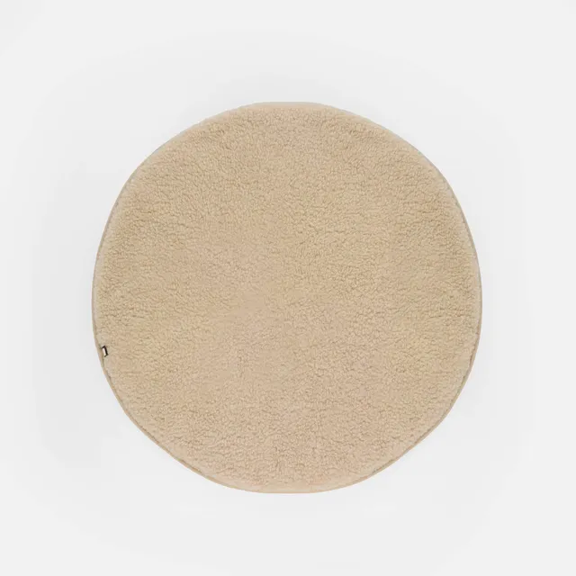 Kico Label tappeto box rotondo 90 cm lana merino
