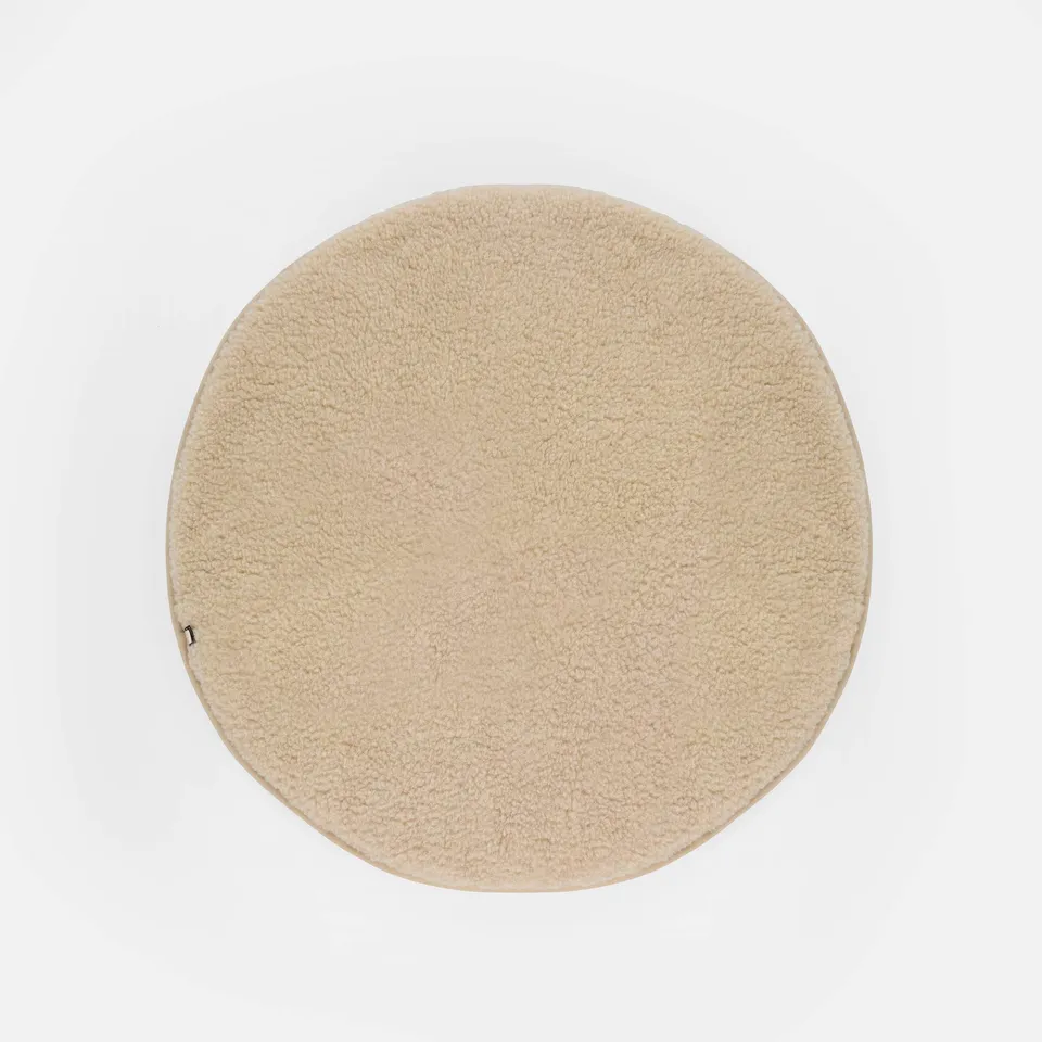 Kico Label tappeto box rotondo 90 cm lana merino