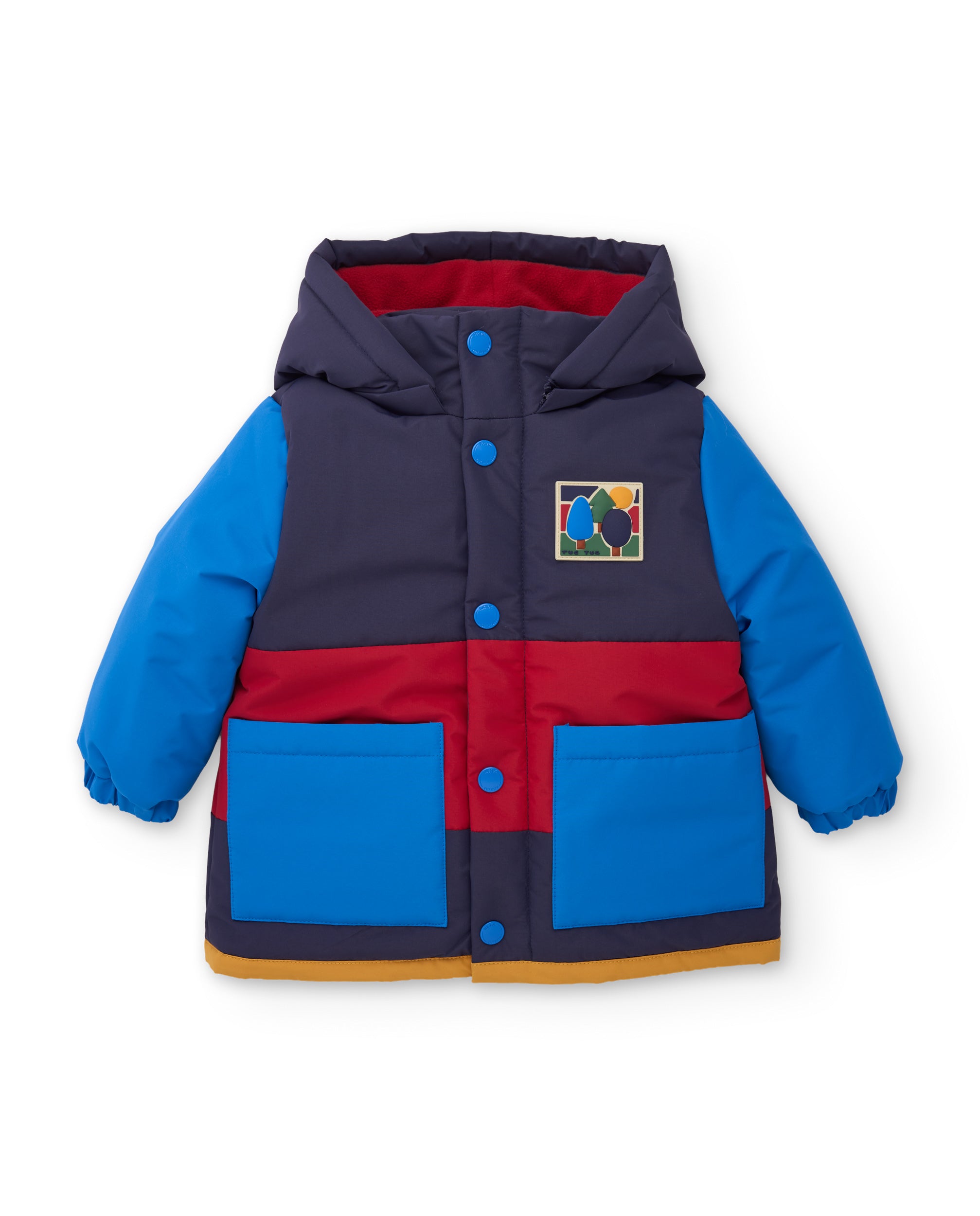 Tuc Tuc piumino bimbo blu con cappuccio