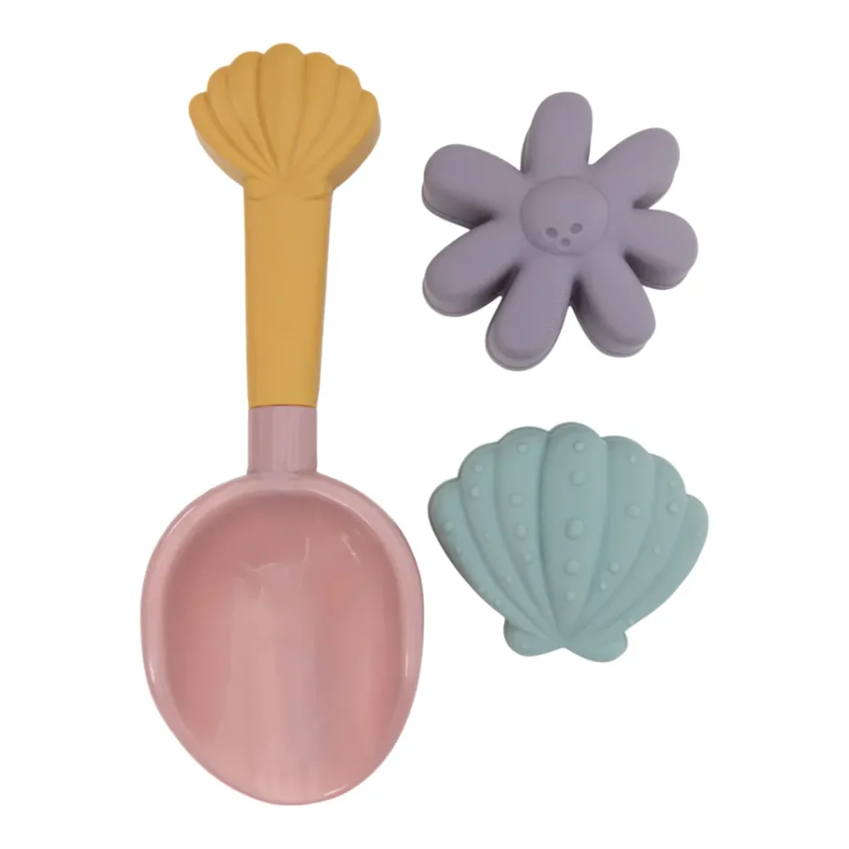 Little Dutch Flower Set Spiaggia Paletta e Formine 18 mesi