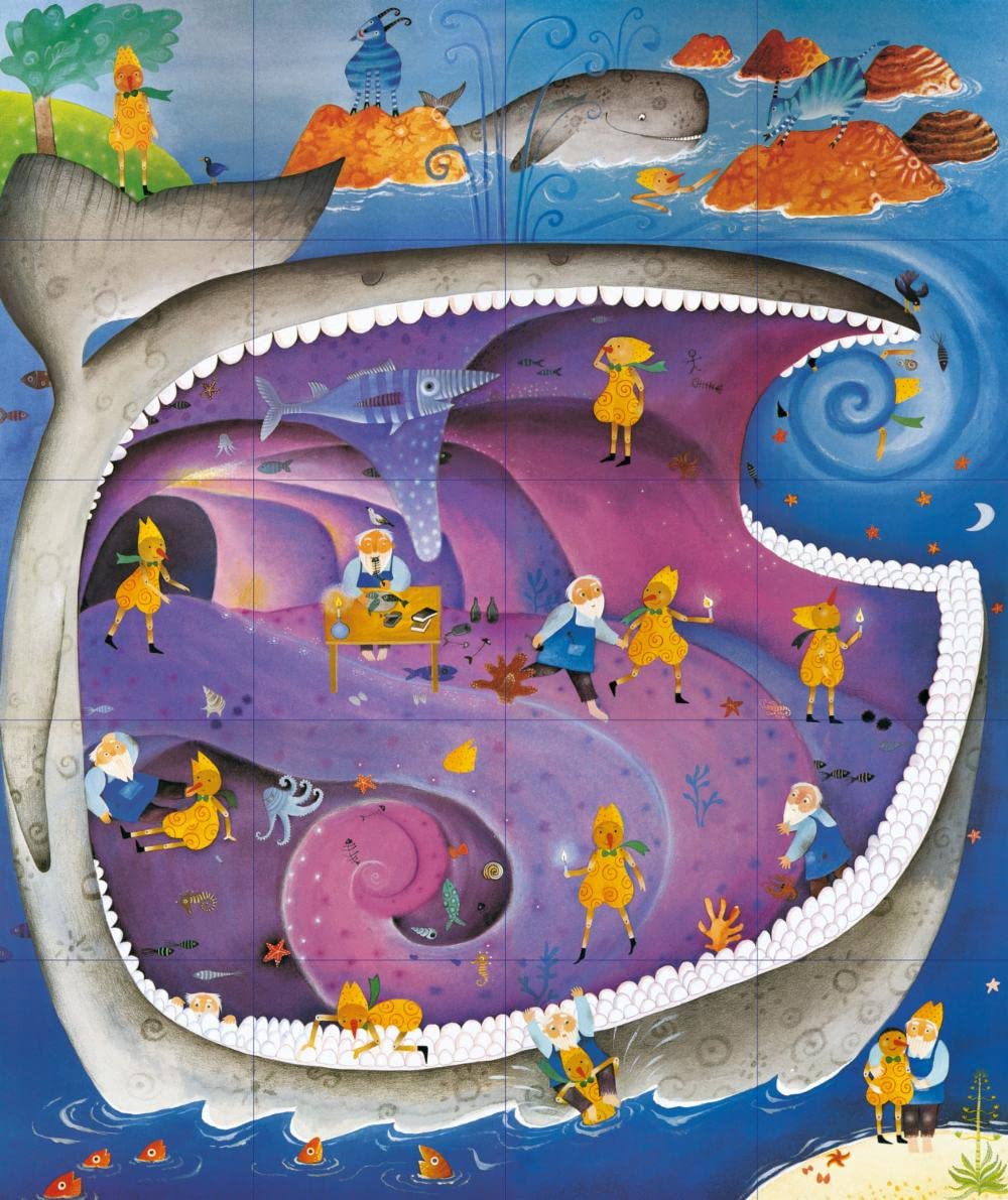 Fatatrac Pinocchio e la Balena libro puzzle 20 schede