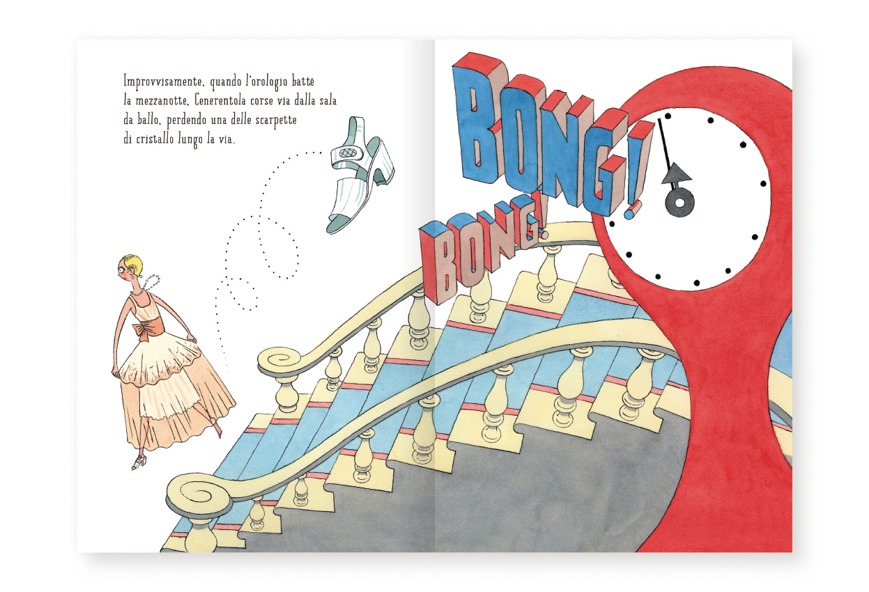 Corraini Cenerentola Una favola alla moda libro illustrato moda
