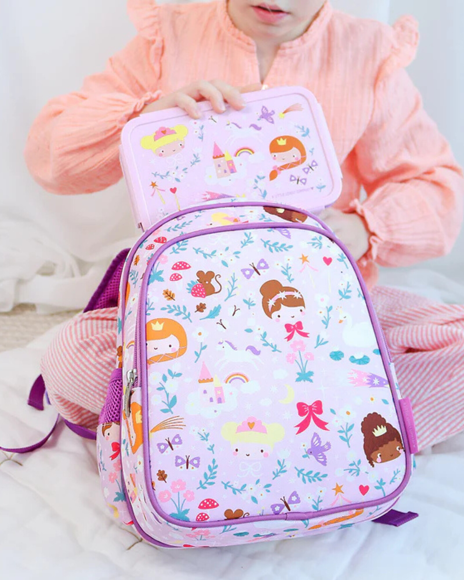 A Little Lovely Company Principesse Zainetto 13 Litri