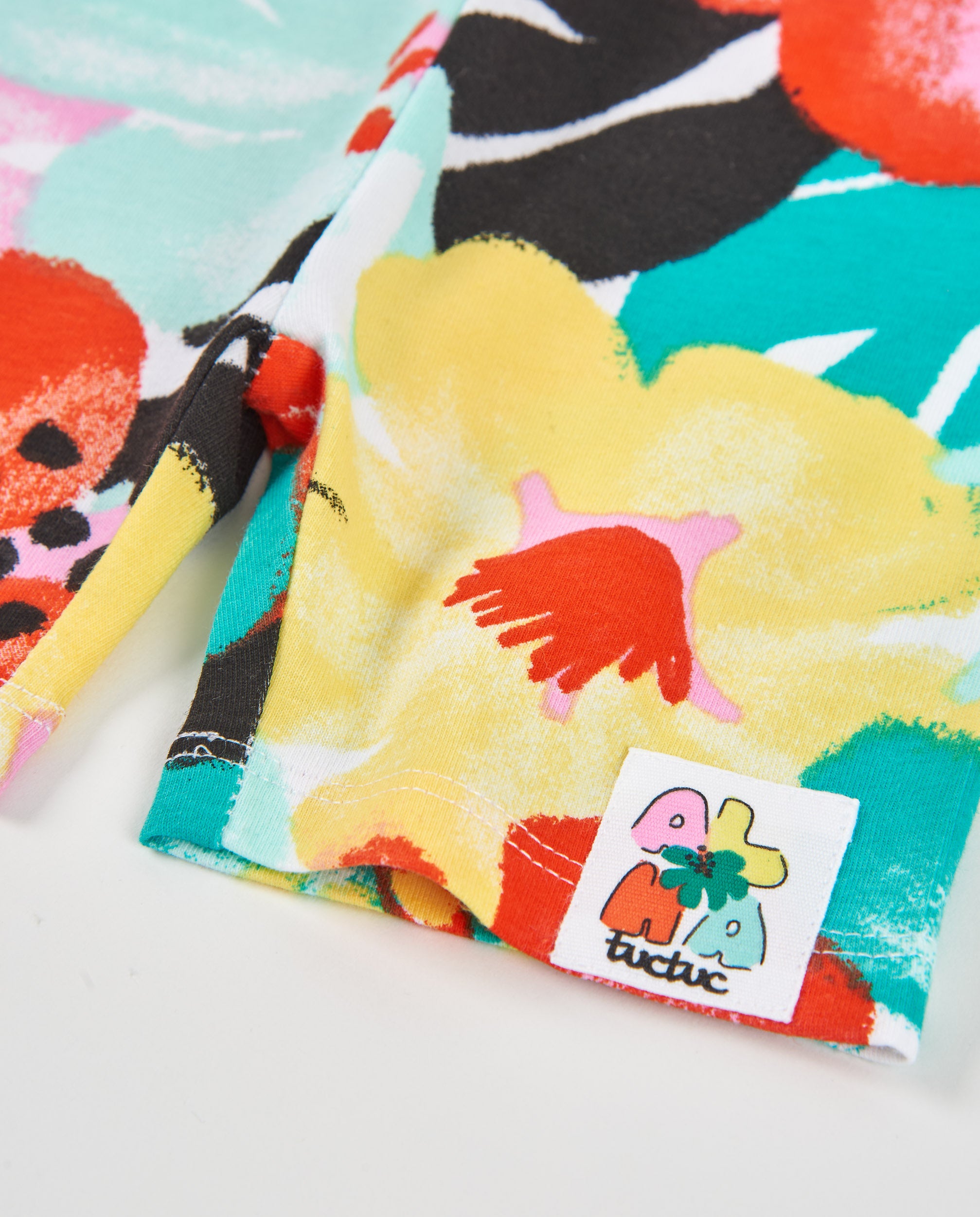 Tuc Tuc leggings bambina multicolore fantasia floreale