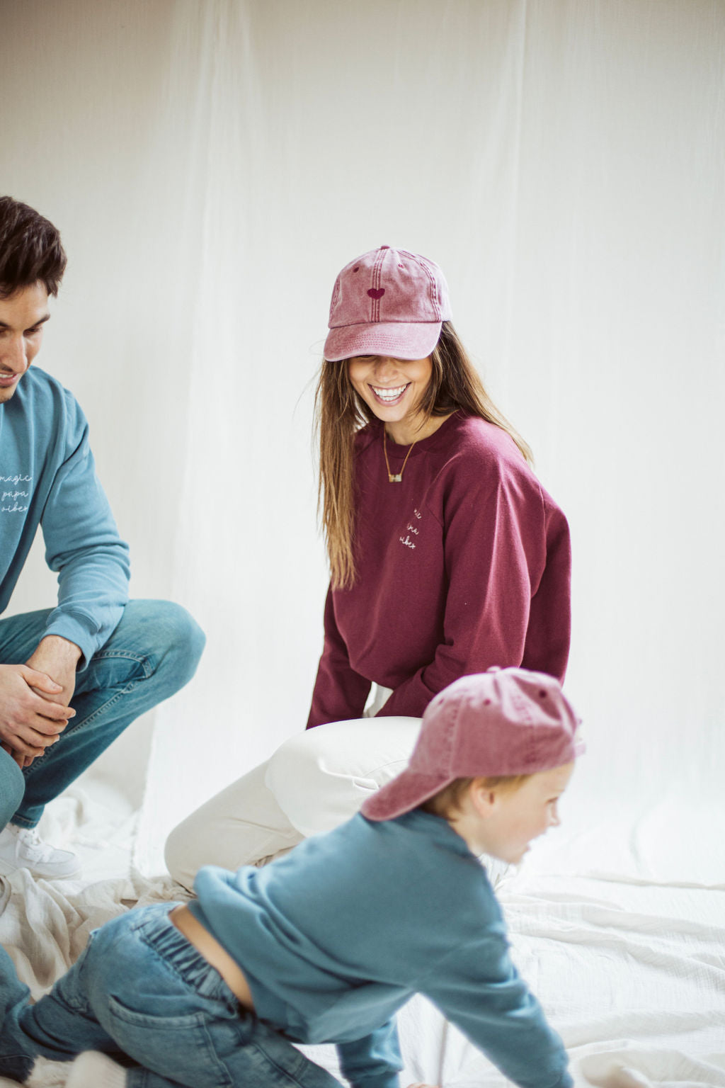 Ella and Rapha MAMA Classic Fit felpa bordeaux burgundy