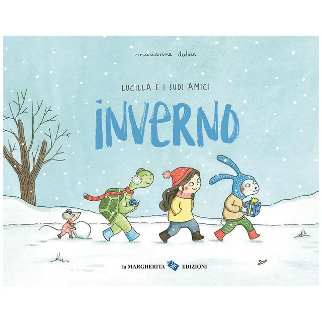 La Margherita Lucilla e Amici Inverno libro bambini 3-6 anni