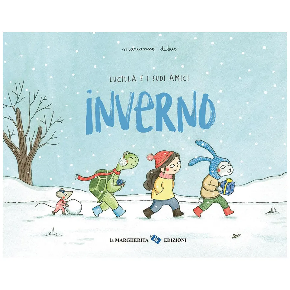 La Margherita Lucilla e Amici Inverno libro bambini 3-6 anni