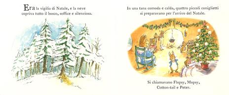 Beatrix Potter Il Regalo di Natale libro cartonato Peter Coniglio