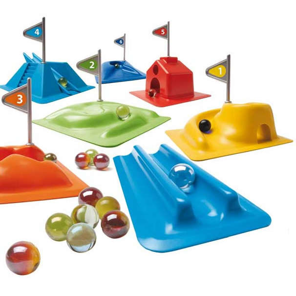 Djeco Marble Game Golfy pista biglie gioco golf 6 anni