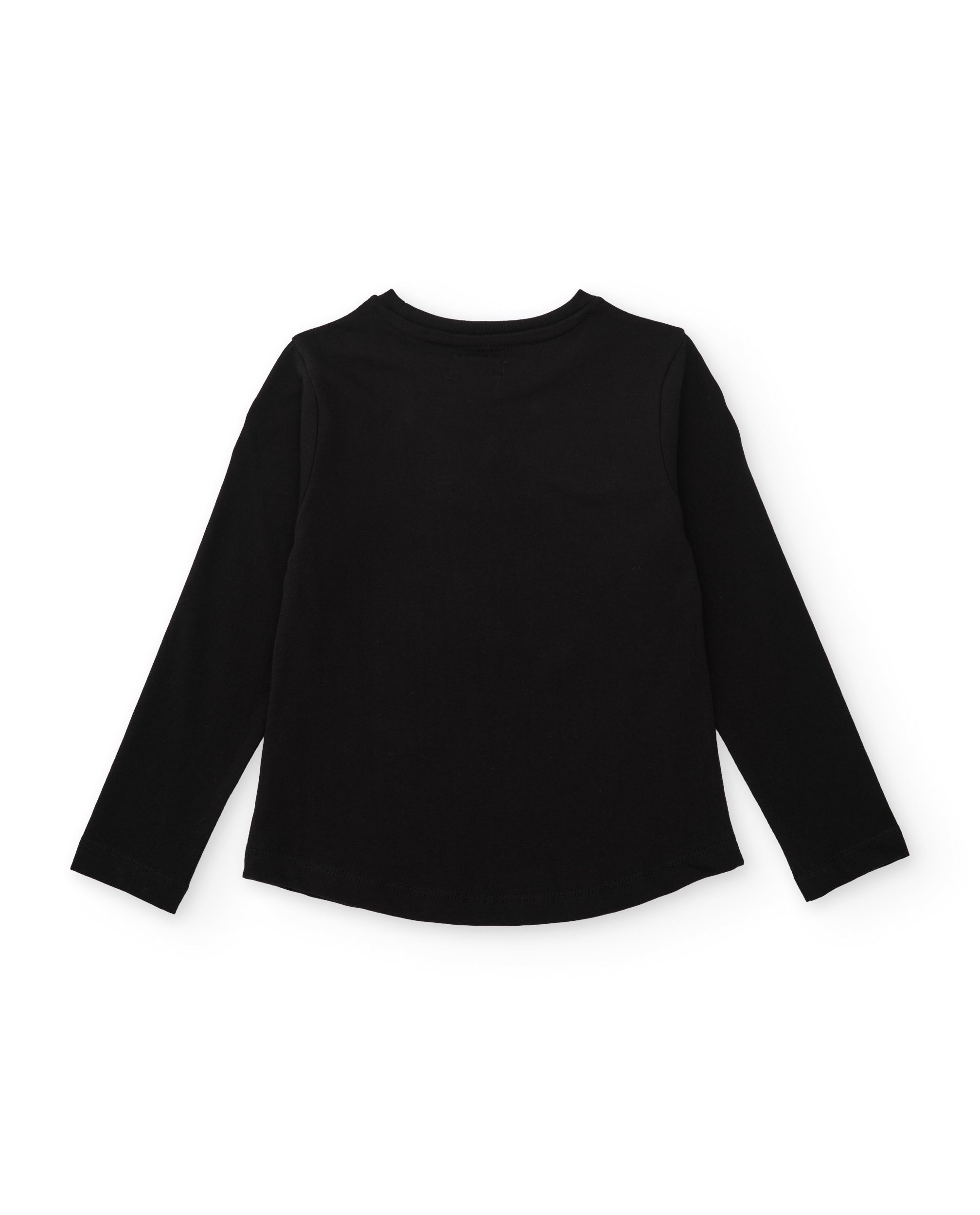 Tuc Tuc completo bimba maglia nera leggings fucsia floreale