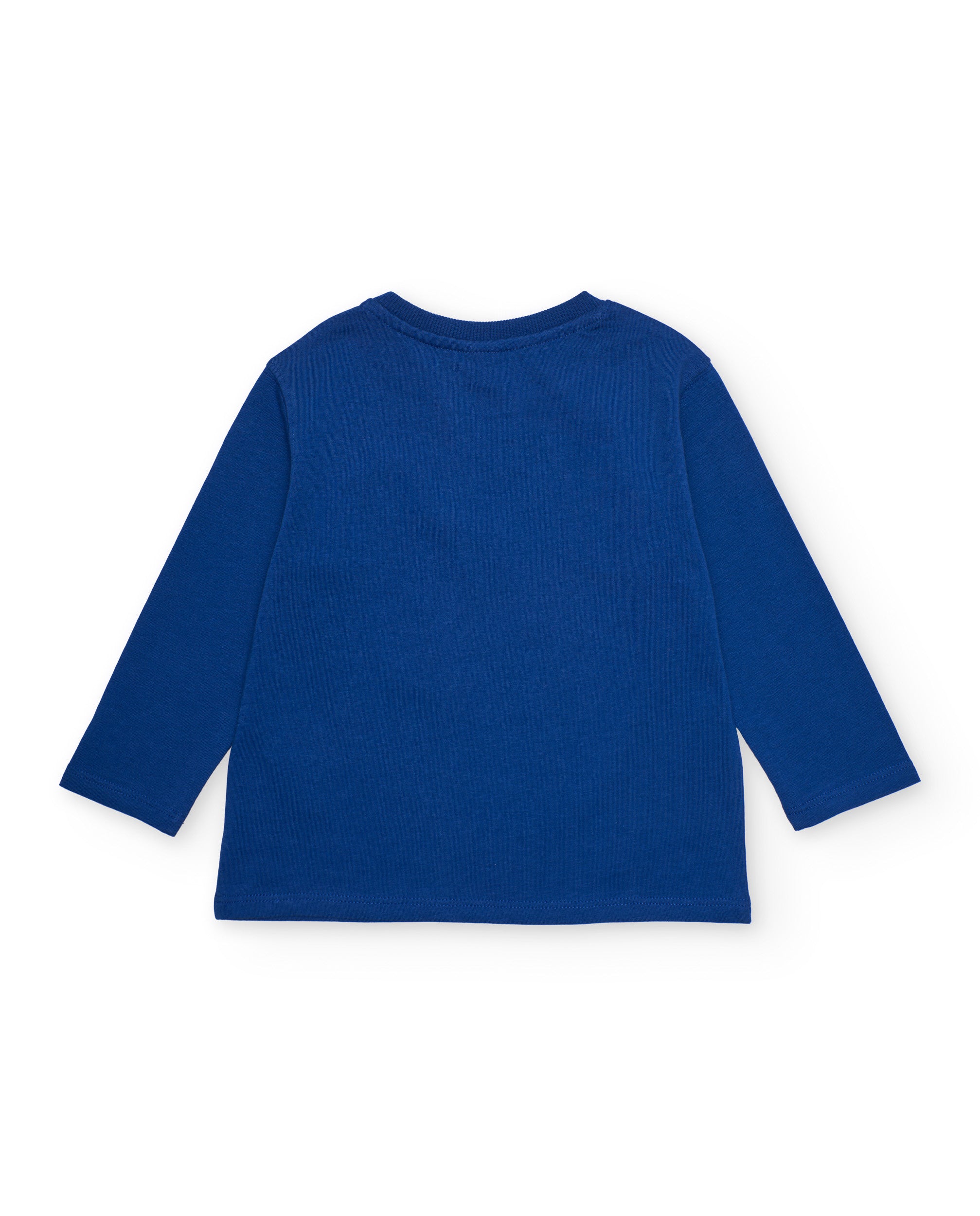 Tuc tuc t-shirt manica lunga bambino granchi blu navy cotone