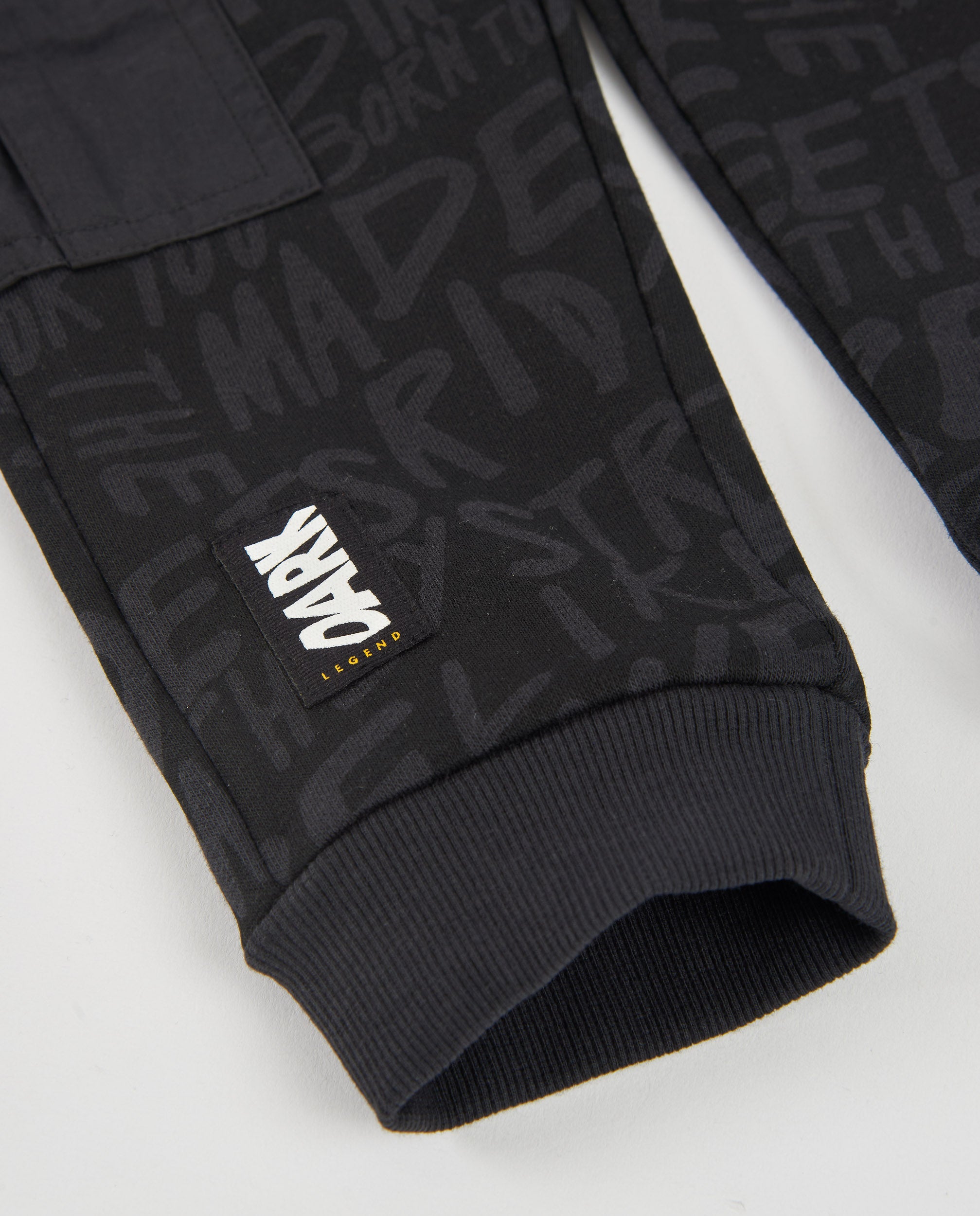 Tuc Tuc Dark Legend pantaloni bambino felpa nero cargo