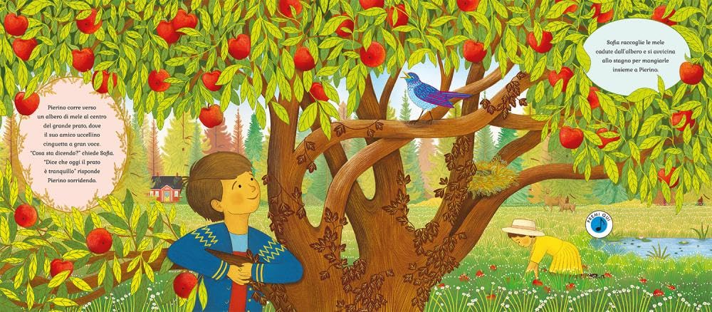 Gribaudo Pierino e il Lupo libro sonoro 10 brani da 4 anni