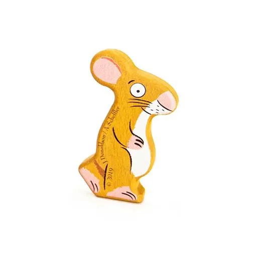Bajo Il Gruffalo mini topo personaggio legno 6 cm