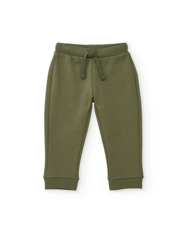 Tuc Tuc pantaloni tuta bambino verde oliva felpa cotone