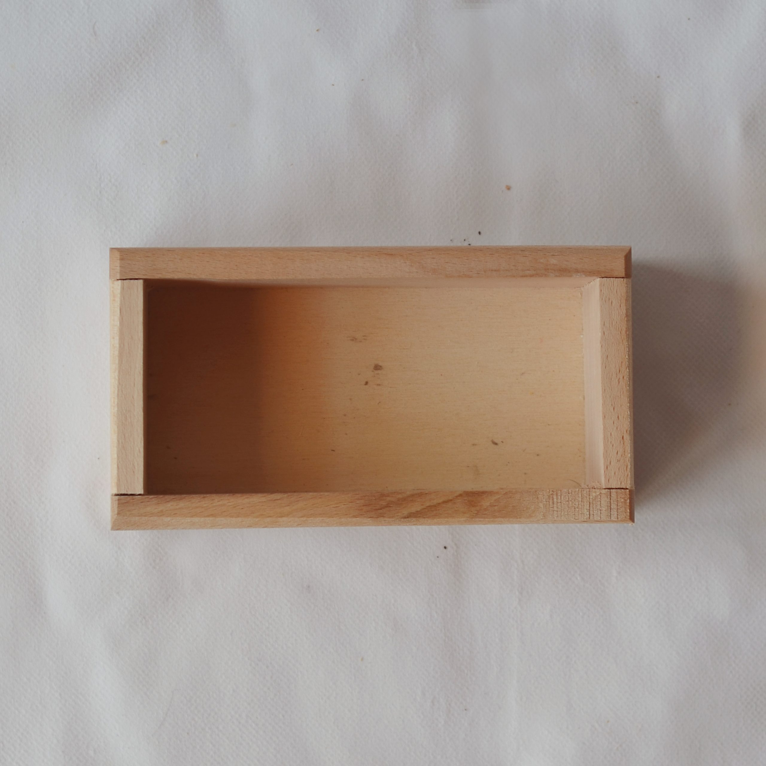 Vassoio attività legno scatola 15x8 cm