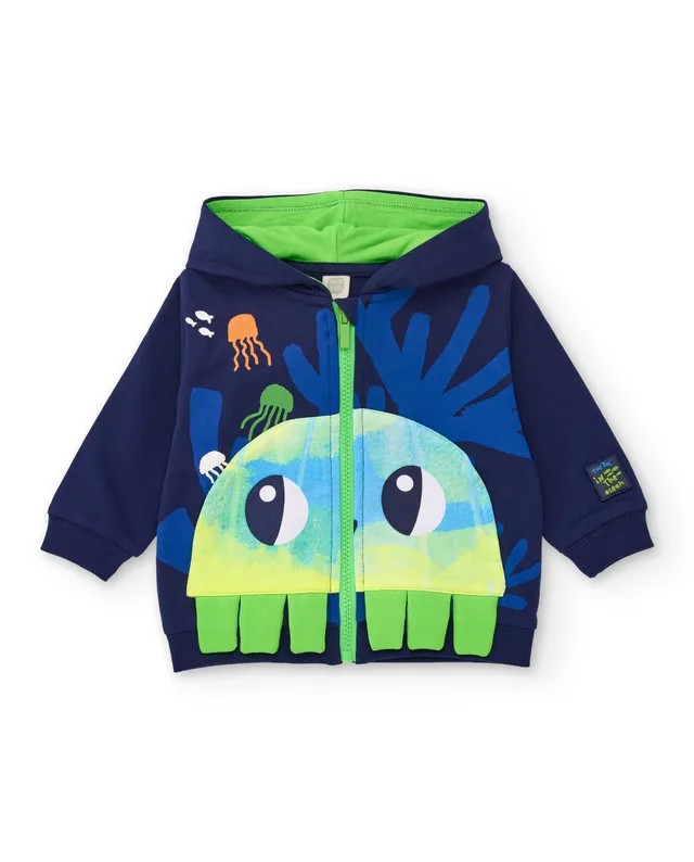 Tuc Tuc felpa bambino blu con cappuccio