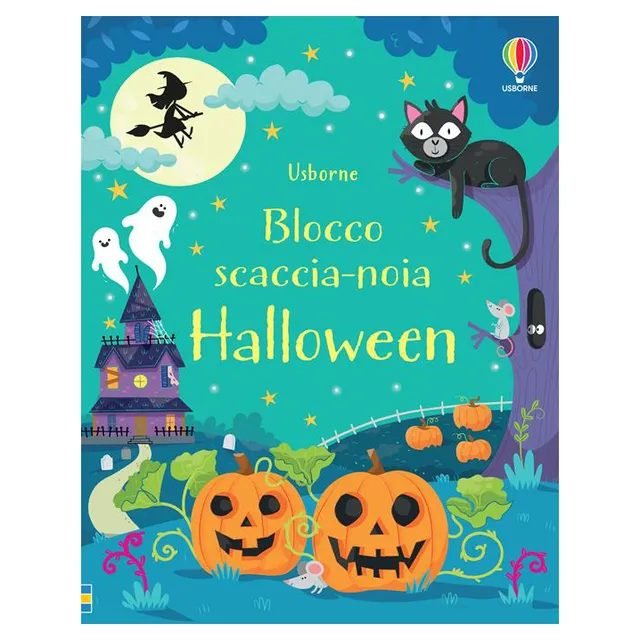 Usborne Scaccia-noia Halloween libro attività 96 pagine