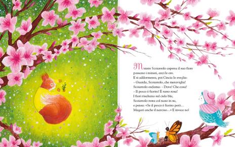Emme Edizioni È primavera Scoiattolo libro cartonato rima 3 anni