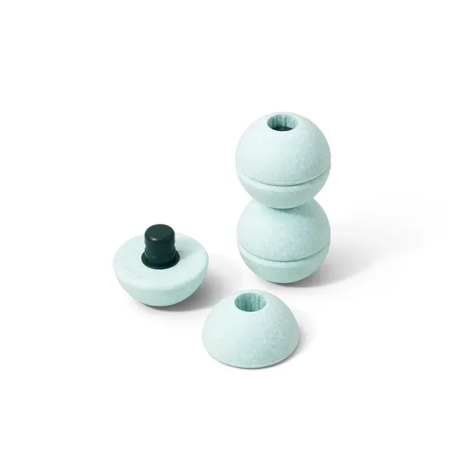 MODU Foam Balls Mint-Forest palline schiuma 3 pezzi