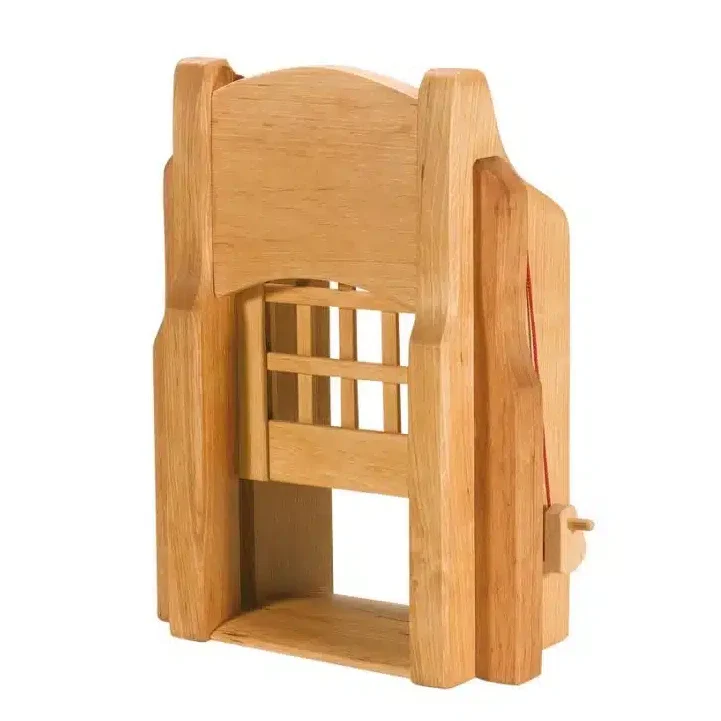 Ostheimer Castello cavaliere porta cancello in legno