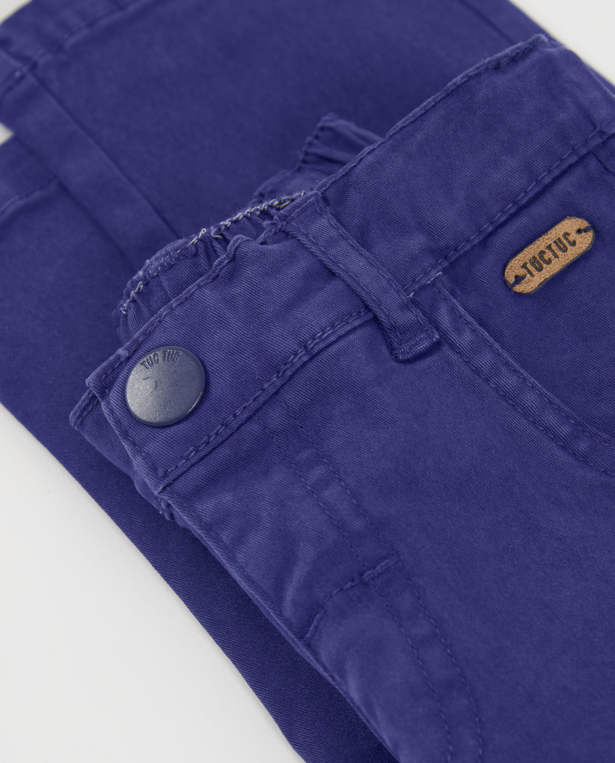 Tuc tuc Denim pantaloni classici viola tasche