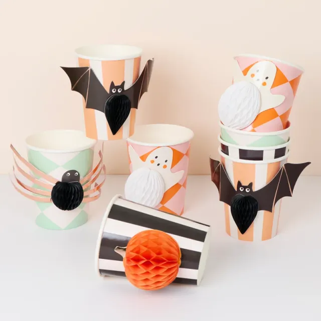 Meri Meri Halloween bicchieri carta 8 pz 256 ml